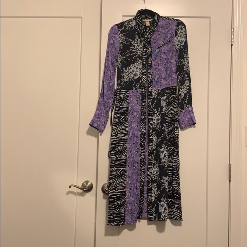H&M Button Down Maxi Dress